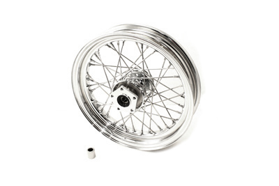 16 x 3 in. Front 40 Spoke Wheel for 1984-95 FX Harley Big Twins