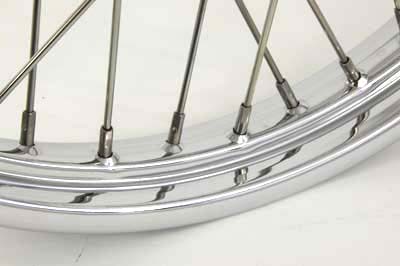 21 x 2.5 in. Chrome Front Spoked Wheel for FXST & FXDWG 1984-95