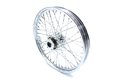 21 x 2.15 in. Chrome Front Spoked Wheel for FXST & FXDWG 1984-95