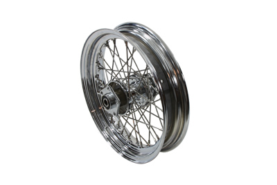 16 x 3 in. Chrome Rear Spoked Wheel for 1986-99 Big Twins & XL