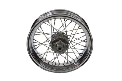 16 x 4 in. Front or Rear 40 Spoke Wheel for 1973-84 FL-FX Harley