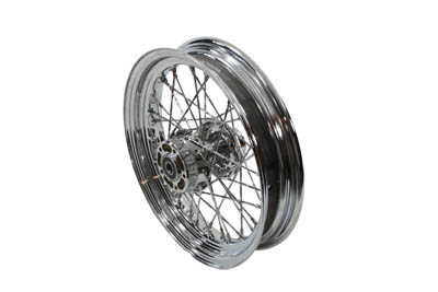 16 x 3 in. Chrome Front 40 Spoke Wheel for FLSTS 2000-UP Harley