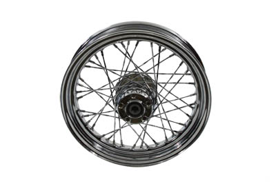 16 x 3 in. Chrome Rear Spoked Wheel for 2000-2005 Big Twins & XL