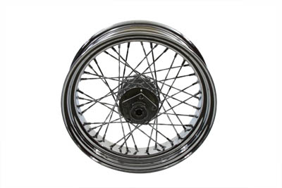 16 x 4 in. Rear 40 Spoke Wheel for 2000-05 Harley Big Twin & XL