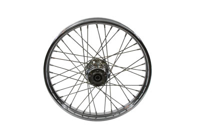 21 x 2.15 in. Chrome Front Spoked Wheel for FXDWG & FXST 2000-06