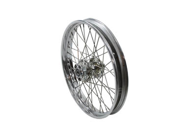 21 x 2.15 in. Chrome Front Spoked Wheel for FXDWG & FXST 2000-06