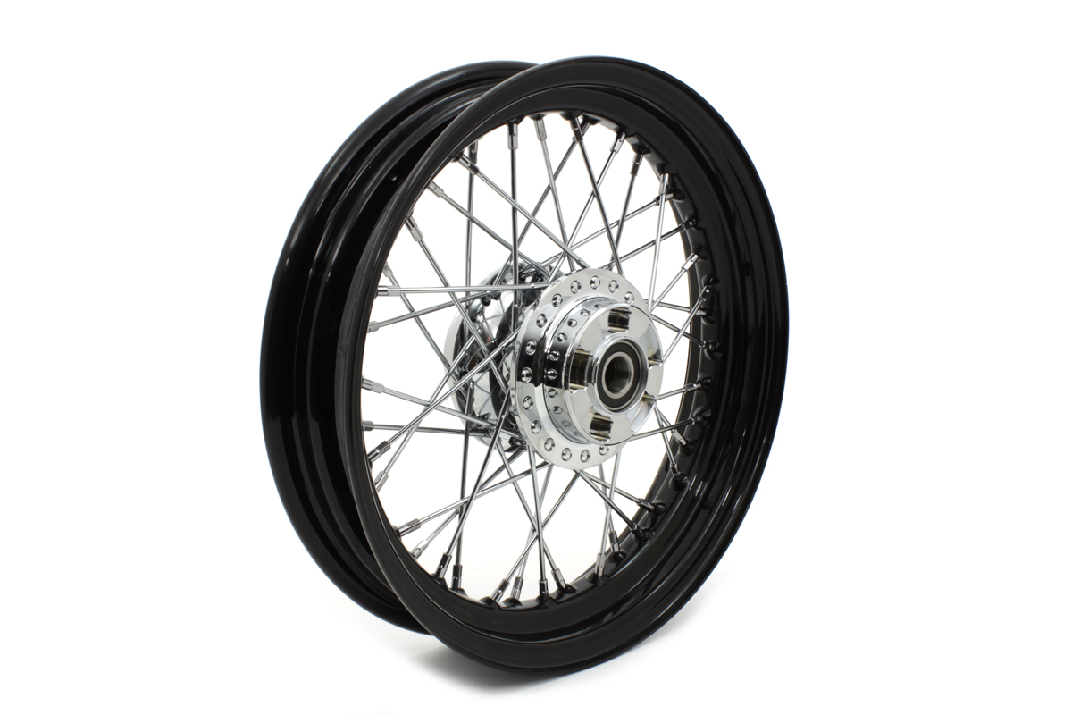 16" x 3" Black Front Spoke Wheel for XL1200X 2010-UP