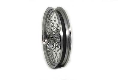 19 x 2.5 in. Chrome Front Spoked Wheel for FXD 2004-05 Harley DYNA