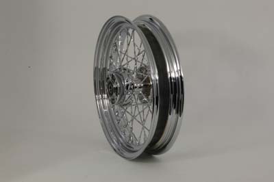 16" x 3" Front 40 Spoke Wheel for FLST 7 FLSTF 2000-2006