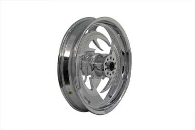 18" Rear Forged Alloy Wheel, Venetti Style for 1986-99 Big Twins