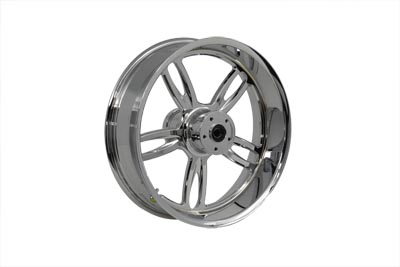 18" x 5.5" FXST & FLST 1986-99 Rear Forged Alloy Wheel, Newport Style