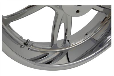 18" x 5.5" FXST & FLST 1986-99 Rear Forged Alloy Wheel, Newport Style