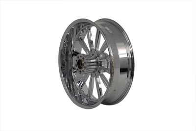 19" Front Forged Alloy Wheel, Starburst Style