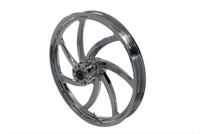 18" Rear Forged Alloy Wheel, Whiplash Style for 1986-99 Big Twins