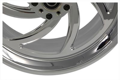 18" Rear Forged Alloy Wheel, Whiplash Style for FXST 2000-UP