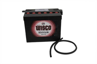 Wisco H-12 Battery 12 Volt for 1965-1984 Harley FLH XLH