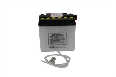 Battery 12 Volt Kick Start 12N7-4A for 1970-1978 Harley FX & XLCH
