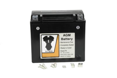 AGM 12 Volts Sealed Battery for 1973-1996 Harley Big Twin & XL