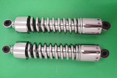 12 in. Shock Set w/ Exposed Springs for 1972-84 Harley Big Twins