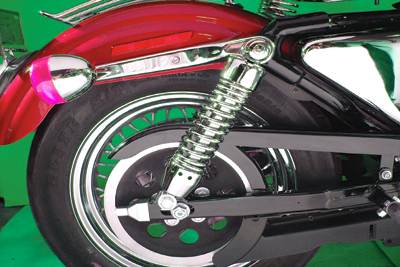 11-3/4 in. Chrome Shock Set for FXD 2006-UP Harley DYNA