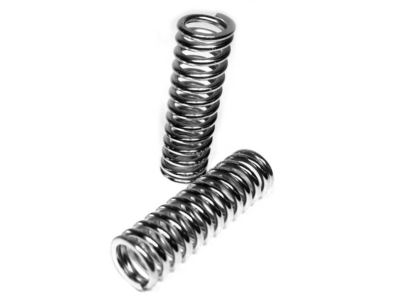 Chrome 11-1/2 in. Shock Spring Set for 1973-84 FX-FL Harley Big Twin