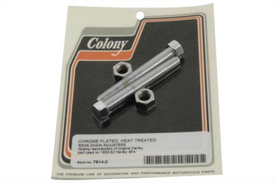 Rear Chain Adjuster Chrome for 1930-1957 Harley Big Twins