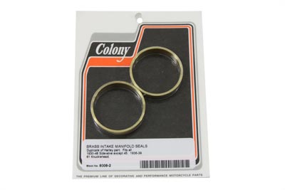 Intake Manifold Seals 1-9/16" for Harley 1930-1948 Models