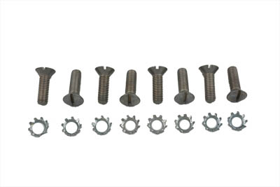 Cadmium Tappet Block Screw for 1936-1973 Big Twins & Side Valves