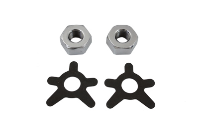 Harley 1936-1957 Big Twin 4 Piece Chrome Lock Kit