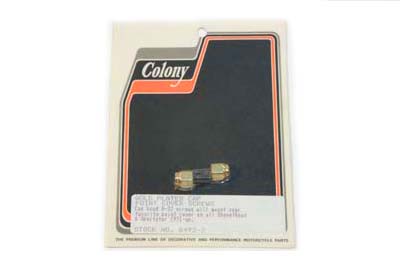 Gold Acorn Screw Kit for 1966-UP Big Twins