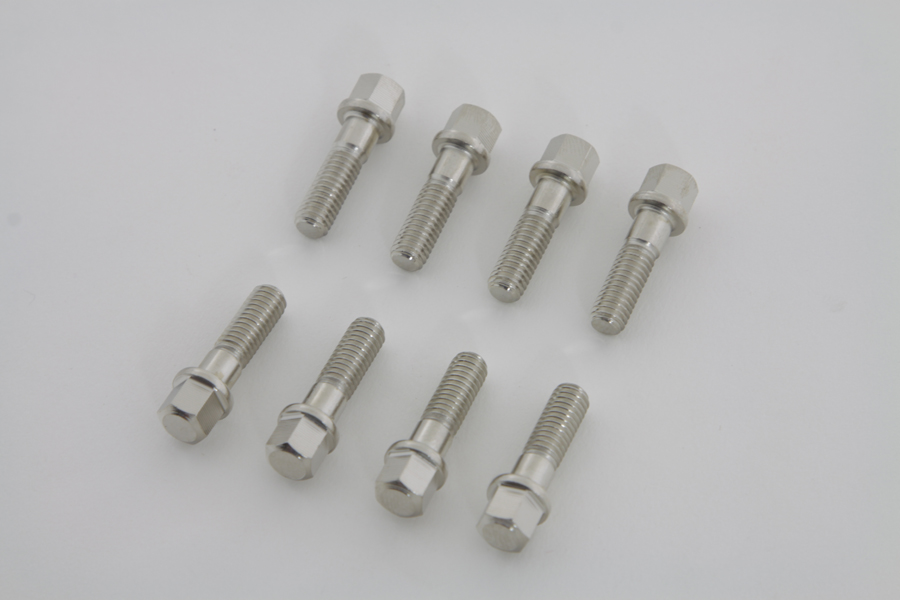 FL 1948-1984 Lifter Base Screw Set, Nickel Plated