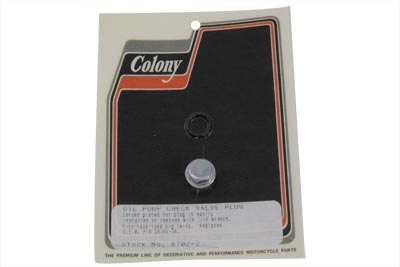Oil Plump Check Valve Plug for Harley 1936-1980 Big Twins