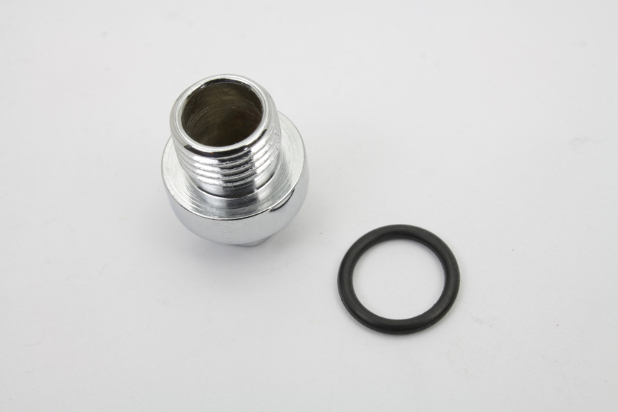 Tappet Oil Screen Plug, Chrome for 1981-1998 Big Twins