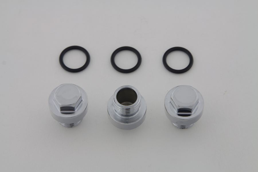 Oil Screen Relief and Check Valve Plugs for 1981-1998 Big Twins
