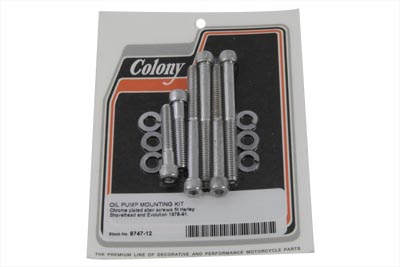 Oil Pump Mount Kit Allen for 1978-1991 Harley Big Twins