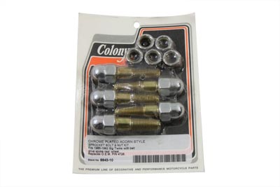 Pulley Bolt and Nut Kit for 1984-1992 Big Twins