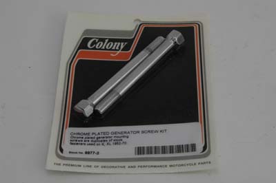 Generator Screw Chrome for Harley XL 1957-1970 Sportsters