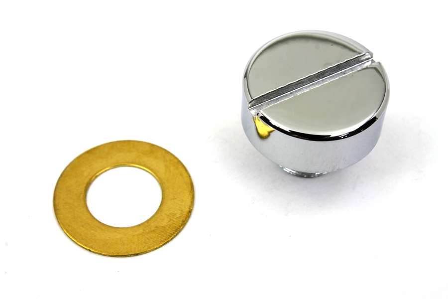 Oil Pump Relief Valve Plug Chrome for Harley FX & FL 1968-1980