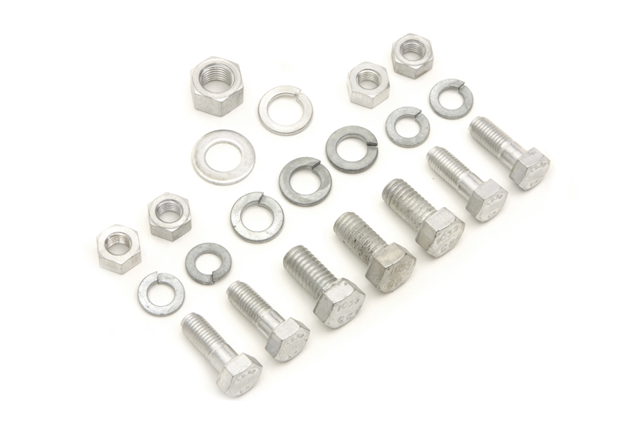 Shifter Bracket Hex Type Bolt Kit Cadmium for 1952-99 Big Twins