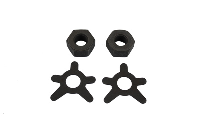 Harley 1936-1957 Big Twin 4 Piece Parkerized Lock Kit
