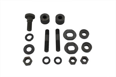 Parkerized Seat T Mount Kit for Harley Big Twins & Side Valve 45