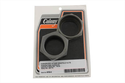 Parkerized Manifold Nuts for 1937-1973 WL & G Side Valves