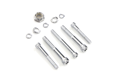 Chrome XL 1986-2003 Sprocket Cover Master Cyclinder Mount Kit