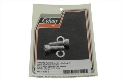 Headlamp Visor Mount Kit Allen Type for 1959-UP Big Twins & XL