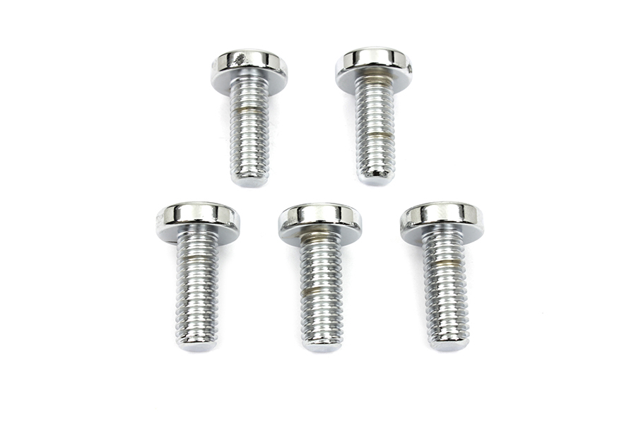 Rear Disc Bolts Chrome for Harley 1992-UP Big Twins & Sportsters