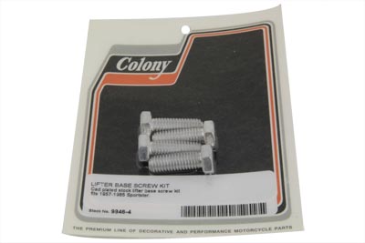 XL 1957-1985 Tappet Block Screw Kit Cadmium