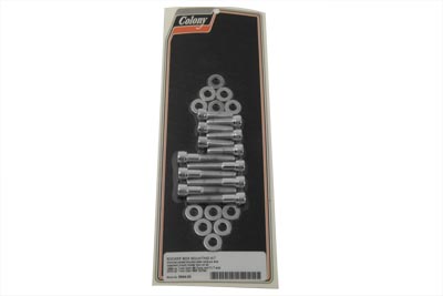 Rocker Box Mount Kit Chrome for 1999-UP Big Twins